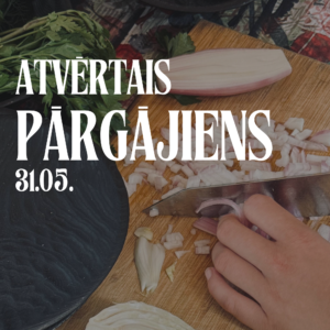 31.05. Atvērtais pārgājiens!